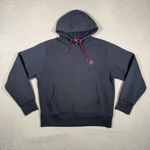 Mavi Hoodie Mens Medium Blue Pullover Sweatshirt Casual Preppy Pockets Logo